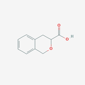 molecular formula C10H10O3 B2778500 Isochroman-3-carboxylic acid CAS No. 1261578-13-5