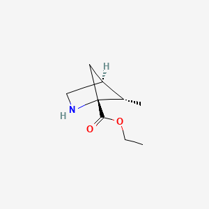 B2778516 Ethyl (1R,4S,5S)-5-methyl-2-azabicyclo[2.1.1]hexane-1-carboxylate CAS No. 2248291-62-3