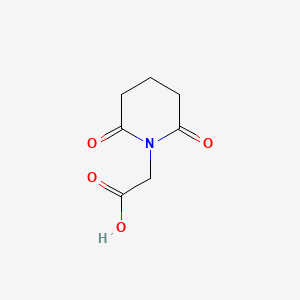 molecular formula C7H9NO4 B2778528 2-(2,6-Dioxopiperidin-1-yl)acetic acid CAS No. 147104-12-9