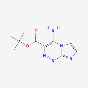 Tert-butyl 4-aminoimidazo[2,1-c][1,2,4]triazine-3-carboxylate