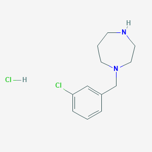 1-(3-Chlorobenzyl)-1,4-diazepane hydrochloride