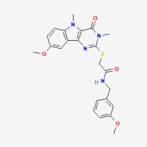 3-(azepan-1-ylsulfonyl)-N-(4-isopropylbenzyl)-1-methyl-1H-pyrazole-4-carboxamide