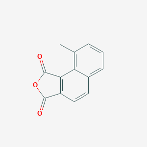 molecular formula C13H8O3 B027787 9-Methylnaphtho[1,2-c]furan-1,3-dione CAS No. 111013-07-1