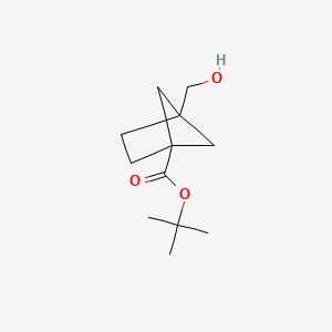 Tert-butyl 4-(hydroxymethyl)bicyclo[2.1.1]hexane-1-carboxylate