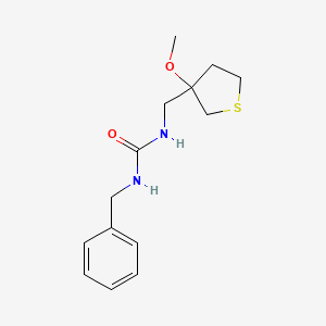 1-Benzyl-3-((3-methoxytetrahydrothiophen-3-yl)methyl)urea