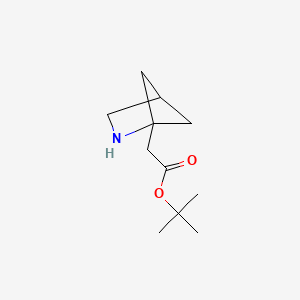Tert-butyl 2-(2-azabicyclo[2.1.1]hexan-1-yl)acetate