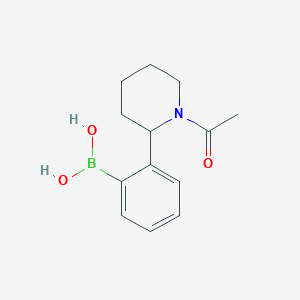 2-(1-Acetylpiperidin-2-yl)phenylboronic acid