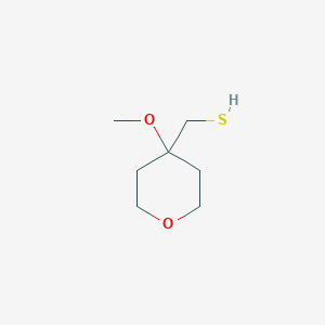(4-Methoxyoxan-4-yl)methanethiol