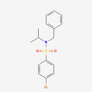 4-Bromo-N-(1-methylethyl)-N-(phenylmethyl)-Benzenesulfonamide