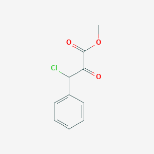molecular formula C10H9ClO3 B2779129 Methyl 3-chloro-2-oxo-3-phenylpropanoate CAS No. 32803-73-9