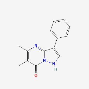 5,6-Dimethyl-3-phenylpyrazolo[1,5-a]pyrimidin-7-ol