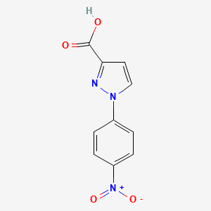 1-(4-nitrophenyl)-1H-pyrazole-3-carboxylic acid