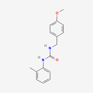 1-((4-Methoxyphenyl)methyl)-3-(2-methylphenyl)urea