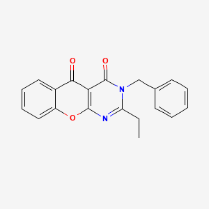 3-benzyl-2-ethyl-3H-chromeno[2,3-d]pyrimidine-4,5-dione