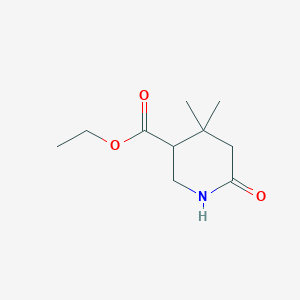 Ethyl 4,4-dimethyl-6-oxopiperidine-3-carboxylate