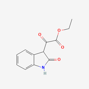 Ethyl oxo(2-oxo-2,3-dihydro-1H-indol-3-yl)acetate