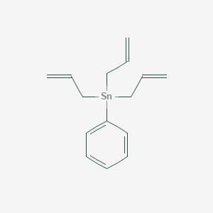 molecular formula C15H20Sn B027795 Stannane, triallylphenyl- CAS No. 19713-80-5