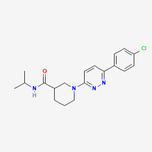 1-(6-(4-chlorophenyl)pyridazin-3-yl)-N-isopropylpiperidine-3-carboxamide