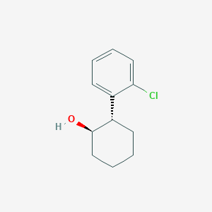 molecular formula C12H15ClO B2779531 Rac-(1R,2S)-2-(2-chlorophenyl)cyclohexan-1-ol CAS No. 2140267-27-0