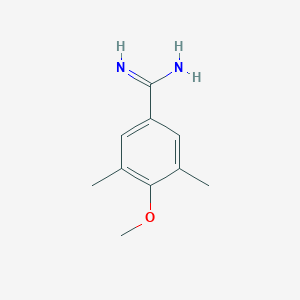 4-Methoxy-3,5-dimethylbenzenecarboximidamide