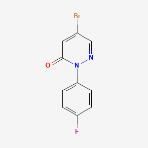 5-Bromo-2-(4-fluorophenyl)pyridazin-3(2H)-one