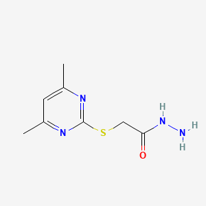 (4,6-Dimethyl-pyrimidin-2-ylsulfanyl)-acetic acid hydrazide