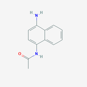 molecular formula C12H12N2O B2779651 N-(4-aminonaphthalen-1-yl)acetamide CAS No. 91391-90-1