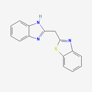 2-(1H-Benzoimidazol-2-ylmethyl)-benzothiazole