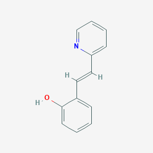 B2779721 2-[(E)-2-pyridin-2-ylvinyl]phenol CAS No. 19087-55-9; 77377-06-1; 77403-53-3