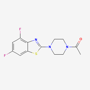 1-(4-(4,6-Difluorobenzo[d]thiazol-2-yl)piperazin-1-yl)ethanone