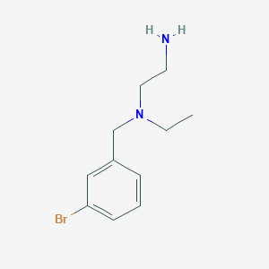 molecular formula C11H17BrN2 B2780147 N1-(3-bromobenzyl)-N1-ethylethane-1,2-diamine CAS No. 1353979-43-7