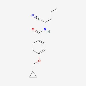 N-(1-cyanobutyl)-4-(cyclopropylmethoxy)benzamide