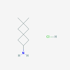 2,2-Dimethylspiro[3.3]heptan-6-amine;hydrochloride