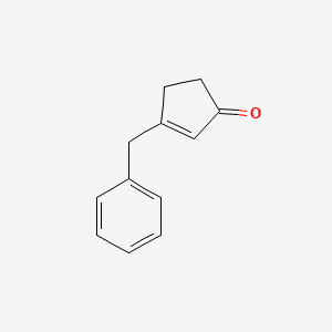 3-Benzylcyclopent-2-en-1-one