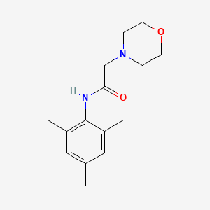 2-morpholin-4-yl-N-(2,4,6-trimethylphenyl)acetamide