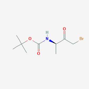 Tert-butyl N-[(2R)-4-bromo-3-oxobutan-2-yl]carbamate