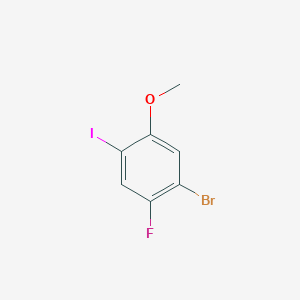 1-Bromo-2-fluoro-4-iodo-5-methoxybenzene
