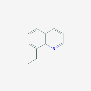 molecular formula C11H11N B027807 8-Ethylquinoline CAS No. 19655-56-2