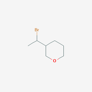 3-(1-Bromoethyl)oxane