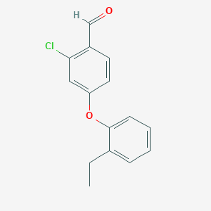 2-Chloro-4-(2-ethylphenoxy)benzaldehyde