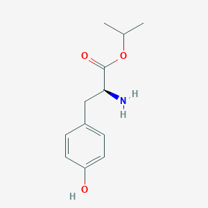 molecular formula C12H17NO3 B2780853 (S)-Isopropyl 2-amino-3-(4-hydroxyphenyl)propanoate CAS No. 126173-94-2