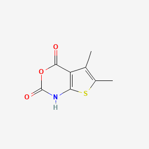B2780941 5,6-dimethyl-1H,2H,4H-thieno[2,3-d][1,3]oxazine-2,4-dione CAS No. 173374-31-7