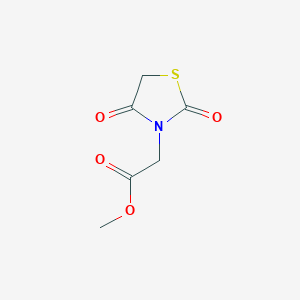 Methyl 2-(2,4-dioxothiazolidin-3-yl)acetate