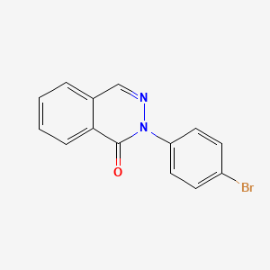 B2781027 2-(4-bromophenyl)phthalazin-1(2H)-one CAS No. 128174-79-8