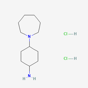 (4-Azepan-1-ylcyclohexyl)amine dihydrochloride
