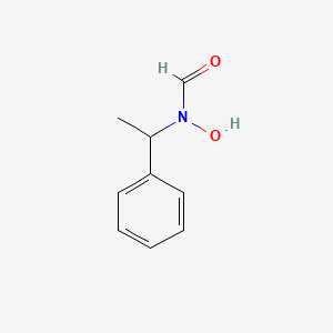 N-hydroxy-N-(1-phenylethyl)formamide