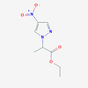 ethyl 2-(4-nitro-1H-pyrazol-1-yl)propanoate