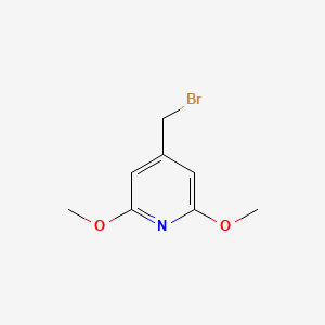 molecular formula C8H10BrNO2 B2781184 4-(溴甲基)-2,6-二甲氧基吡啶 CAS No. 1352718-94-5