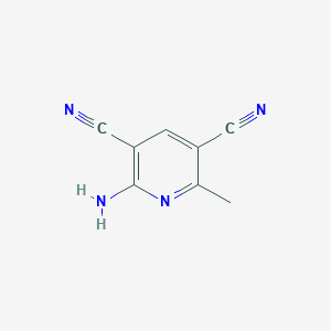 2-Amino-6-methylpyridine-3,5-dicarbonitrile