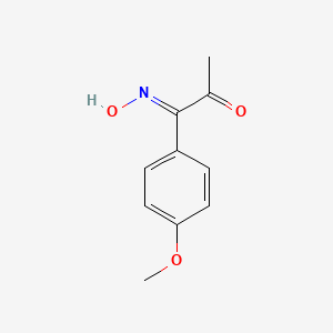 (1E)-1-Hydroxyimino-1-(4-methoxyphenyl)propan-2-one